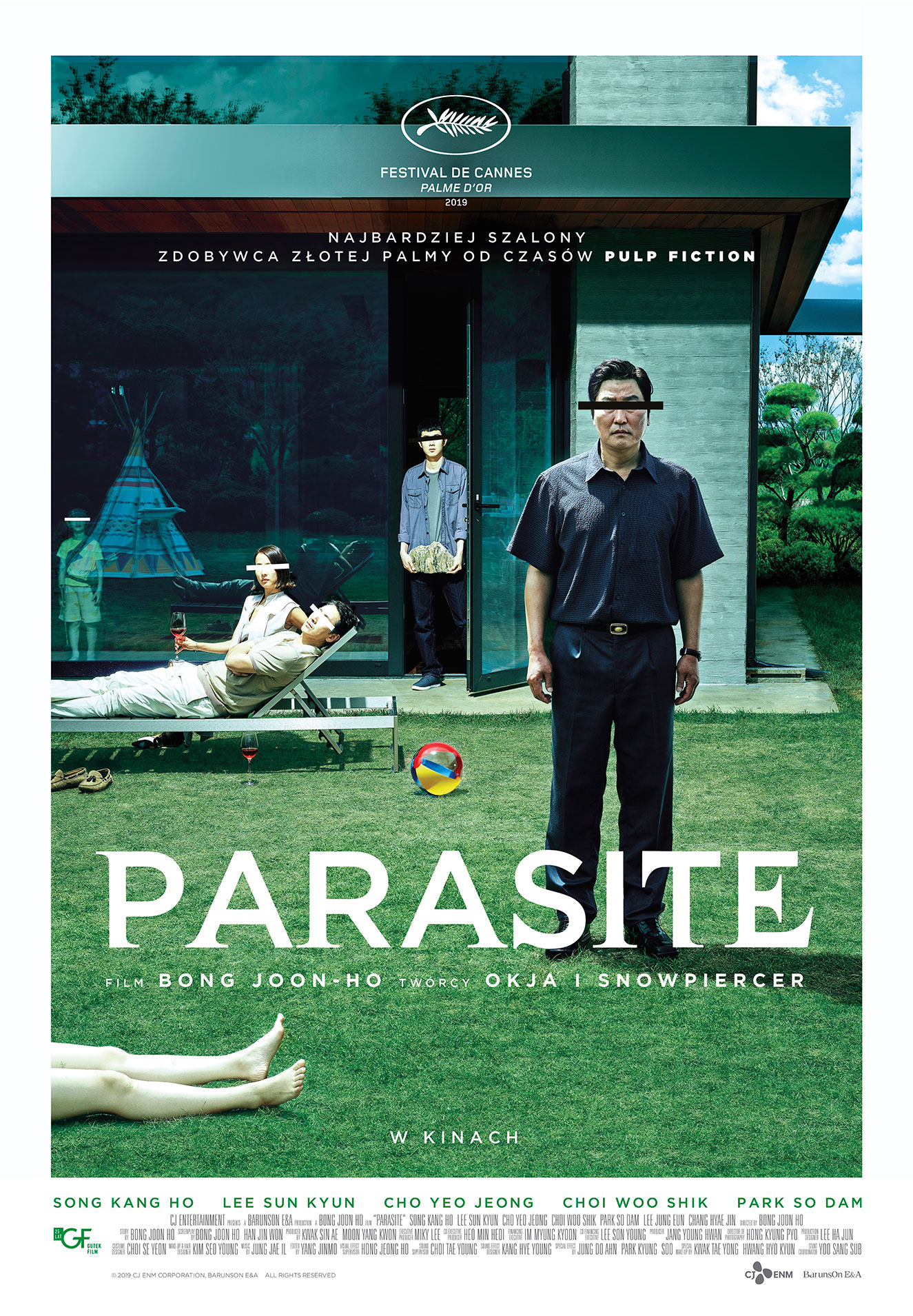 Parasite – wersja czarno – biała
